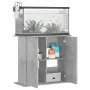 Aquarium support in gray engineered wood concrete 81x36x73 cm by vidaXL, Aquarium supports - Ref: Foro24-833603, Price: 98,59...