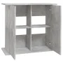 Aquarium support in gray engineered wood concrete 81x36x73 cm by vidaXL, Aquarium supports - Ref: Foro24-833603, Price: 98,59...