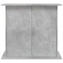Aquarium support in gray engineered wood concrete 81x36x73 cm by vidaXL, Aquarium supports - Ref: Foro24-833603, Price: 98,59...