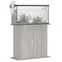 Soporte para acuario madera ingeniería gris Sonoma 81x36x73 cm de vidaXL, Soportes para acuarios - Ref: Foro24-833605, Precio...