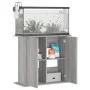 Soporte para acuario madera ingeniería gris Sonoma 81x36x73 cm de vidaXL, Soportes para acuarios - Ref: Foro24-833605, Precio...