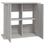 Soporte para acuario madera ingeniería gris Sonoma 81x36x73 cm de vidaXL, Soportes para acuarios - Ref: Foro24-833605, Precio...