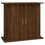 Oak brown engineered wood aquarium support 81x36x73 cm by vidaXL, Aquarium supports - Ref: Foro24-833606, Price: 103,36 €, Di...