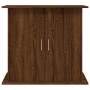 Oak brown engineered wood aquarium support 81x36x73 cm by vidaXL, Aquarium supports - Ref: Foro24-833606, Price: 103,36 €, Di...