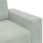 Sillón sofá gris claro 60 cm terciopelo en Sofás | Comprar online en Foro24