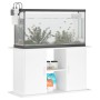 Soporte para acuario madera de ingeniería blanco 101x41x58 cm by vidaXL, Aquarium supports - Ref: Foro24-833607, Price: 106,4...