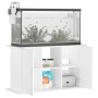 Soporte para acuario madera de ingeniería blanco 101x41x58 cm by vidaXL, Aquarium supports - Ref: Foro24-833607, Price: 106,4...
