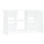 Soporte para acuario madera de ingeniería blanco 101x41x58 cm by vidaXL, Aquarium supports - Ref: Foro24-833607, Price: 106,4...