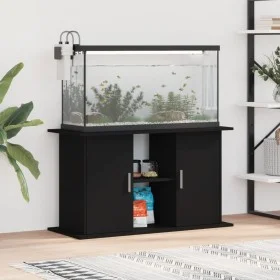 Aquarienständer Kunstholz schwarz 101x41x58 cm von vidaXL, Aquarium unterstützt - Ref: Foro24-833608, Preis: 100,83 €, Rabatt: %