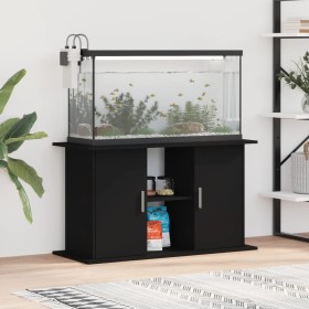 Aquarienständer Kunstholz schwarz 101x41x58 cm von vidaXL, Aquarium unterstützt - Ref: Foro24-833608, Preis: 94,90 €, Rabatt: %