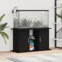 Aquarienständer Kunstholz schwarz 101x41x58 cm von vidaXL, Aquarium unterstützt - Ref: Foro24-833608, Preis: 100,83 €, Rabatt: %