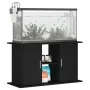 Aquarium stand in black engineered wood 101x41x58 cm by vidaXL, Aquarium supports - Ref: Foro24-833608, Price: 100,83 €, Disc...
