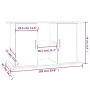 Aquarium stand in black engineered wood 101x41x58 cm by vidaXL, Aquarium supports - Ref: Foro24-833608, Price: 100,83 €, Disc...