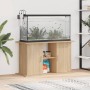 Engineered wood aquarium support Sonoma oak 101x41x58 cm by vidaXL, Aquarium supports - Ref: Foro24-833610, Price: 107,57 €, ...