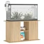 Engineered wood aquarium support Sonoma oak 101x41x58 cm by vidaXL, Aquarium supports - Ref: Foro24-833610, Price: 105,66 €, ...