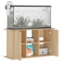 Engineered wood aquarium support Sonoma oak 101x41x58 cm by vidaXL, Aquarium supports - Ref: Foro24-833610, Price: 107,57 €, ...