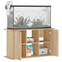 Engineered wood aquarium support Sonoma oak 101x41x58 cm by vidaXL, Aquarium supports - Ref: Foro24-833610, Price: 105,66 €, ...