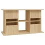 Engineered wood aquarium support Sonoma oak 101x41x58 cm by vidaXL, Aquarium supports - Ref: Foro24-833610, Price: 105,66 €, ...