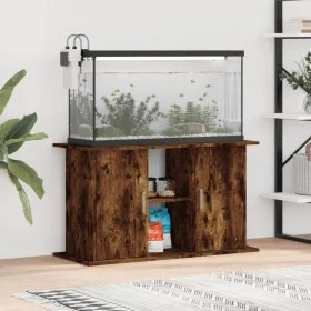 Engineered wood aquarium support smoked oak 101x41x58 cm by vidaXL, Aquarium supports - Ref: Foro24-833612, Price: 101,52 €, ...