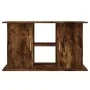 Engineered wood aquarium support smoked oak 101x41x58 cm by vidaXL, Aquarium supports - Ref: Foro24-833612, Price: 101,52 €, ...