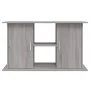 Sonoma-grauer Aquarienständer aus Holzwerkstoff, 101 x 41 x 58 cm von vidaXL, Aquarium unterstützt - Ref: Foro24-833613, Prei...