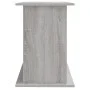 Sonoma-grauer Aquarienständer aus Holzwerkstoff, 101 x 41 x 58 cm von vidaXL, Aquarium unterstützt - Ref: Foro24-833613, Prei...