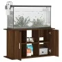 Aquarienständer aus Eichenholzwerkstoff, 101 x 41 x 58 cm von vidaXL, Aquarium unterstützt - Ref: Foro24-833614, Preis: 105,3...
