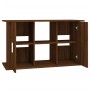 Aquarienständer aus Eichenholzwerkstoff, 101 x 41 x 58 cm von vidaXL, Aquarium unterstützt - Ref: Foro24-833614, Preis: 106,7...