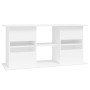 Aquarium stand in white engineered wood 121x41x58 cm by vidaXL, Aquarium supports - Ref: Foro24-833615, Price: 100,10 €, Disc...