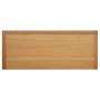 Mueble zapatero de madera maciza de roble 90x37x45 cm