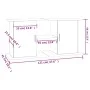 Black engineered wood aquarium support 121x41x58 cm by vidaXL, Aquarium supports - Ref: Foro24-833616, Price: 103,15 €, Disco...