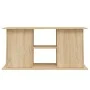 Soporte de acuario madera ingeniería roble Sonoma 121x41x58 cm de vidaXL, Soportes para acuarios - Ref: Foro24-833618, Precio...