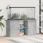 Soporte de acuario madera ingeniería gris hormigón 121x41x58 cm von vidaXL, Aquarium unterstützt - Ref: Foro24-833619, Preis:...