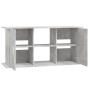 Soporte de acuario madera ingeniería gris hormigón 121x41x58 cm von vidaXL, Aquarium unterstützt - Ref: Foro24-833619, Preis:...