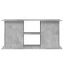 Soporte de acuario madera ingeniería gris hormigón 121x41x58 cm von vidaXL, Aquarium unterstützt - Ref: Foro24-833619, Preis:...