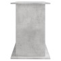 Soporte de acuario madera ingeniería gris hormigón 121x41x58 cm von vidaXL, Aquarium unterstützt - Ref: Foro24-833619, Preis:...