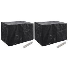 Gartenmöbelabdeckung 2 Stück 8 Ösen 140x70x90 cm von vidaXL, Abdeckungen für Gartenmöbel - Ref: Foro24-279128, Preis: 26,92 €...