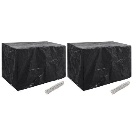 Gartenmöbelabdeckung 2 Stück 8 Ösen 140x70x90 cm von vidaXL, Abdeckungen für Gartenmöbel - Ref: Foro24-279128, Preis: 26,92 €...