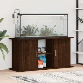 Aquarienhalter aus brauner Eiche 121x41x58 cm von vidaXL, Aquarium unterstützt - Ref: Foro24-833622, Preis: 114,55 €, Rabatt: %