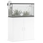 Weiße Aquariumhalterung aus Holzwerkstoff, 81 x 36 x 73 cm von vidaXL, Aquarium unterstützt - Ref: Foro24-833623, Preis: 96,7...