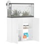 Weiße Aquariumhalterung aus Holzwerkstoff, 81 x 36 x 73 cm von vidaXL, Aquarium unterstützt - Ref: Foro24-833623, Preis: 96,7...