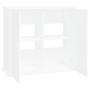Weiße Aquariumhalterung aus Holzwerkstoff, 81 x 36 x 73 cm von vidaXL, Aquarium unterstützt - Ref: Foro24-833623, Preis: 96,7...