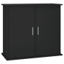 Schwarze Aquariumhalterung aus Holzwerkstoff, 81 x 36 x 73 cm von vidaXL, Aquarium unterstützt - Ref: Foro24-833624, Preis: 1...