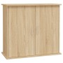 Aquariumhalterung aus Holzwerkstoff, Sonoma-Eiche, 81 x 36 x 73 cm von vidaXL, Aquarium unterstützt - Ref: Foro24-833626, Pre...