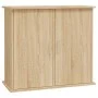 Engineered wood aquarium support Sonoma oak 81x36x73 cm by vidaXL, Aquarium supports - Ref: Foro24-833626, Price: 92,48 €, Di...
