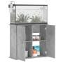 Soporte de acuario madera ingeniería gris hormigón 81x36x73 cm by vidaXL, Aquarium supports - Ref: Foro24-833627, Price: 108,...