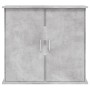 Soporte de acuario madera ingeniería gris hormigón 81x36x73 cm by vidaXL, Aquarium supports - Ref: Foro24-833627, Price: 108,...