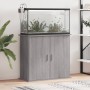Sonoma Aquarienständer aus grauem Holzwerkstoff 81x36x73 cm von vidaXL, Aquarium unterstützt - Ref: Foro24-833629, Preis: 117...