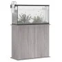 Sonoma Aquarienständer aus grauem Holzwerkstoff 81x36x73 cm von vidaXL, Aquarium unterstützt - Ref: Foro24-833629, Preis: 114...