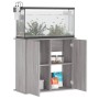Sonoma Aquarienständer aus grauem Holzwerkstoff 81x36x73 cm von vidaXL, Aquarium unterstützt - Ref: Foro24-833629, Preis: 117...